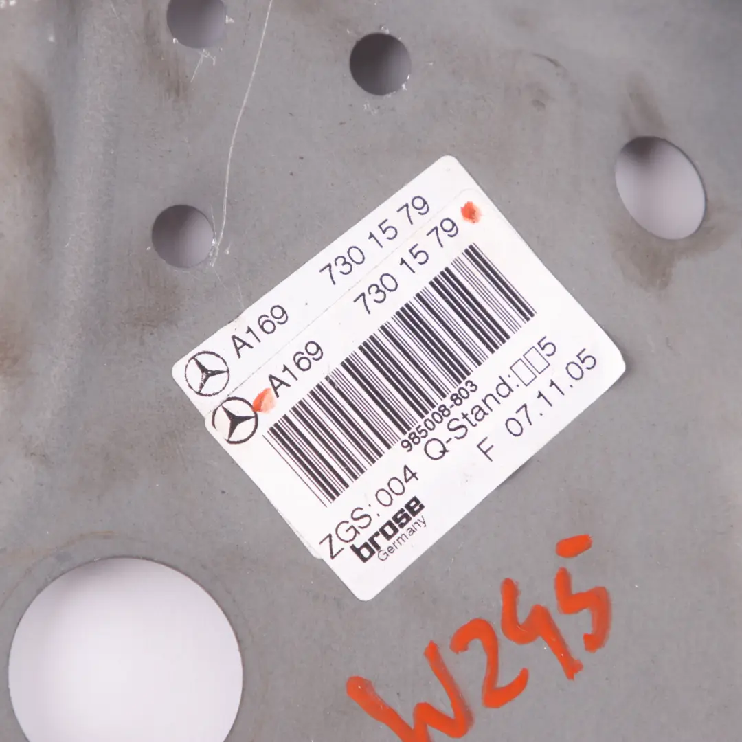  Window Lifter Mercedes W245 Rear Left Door N/S Regulator Unit A1697301579 - SKU A1697303779-1 - Part number A1697303779