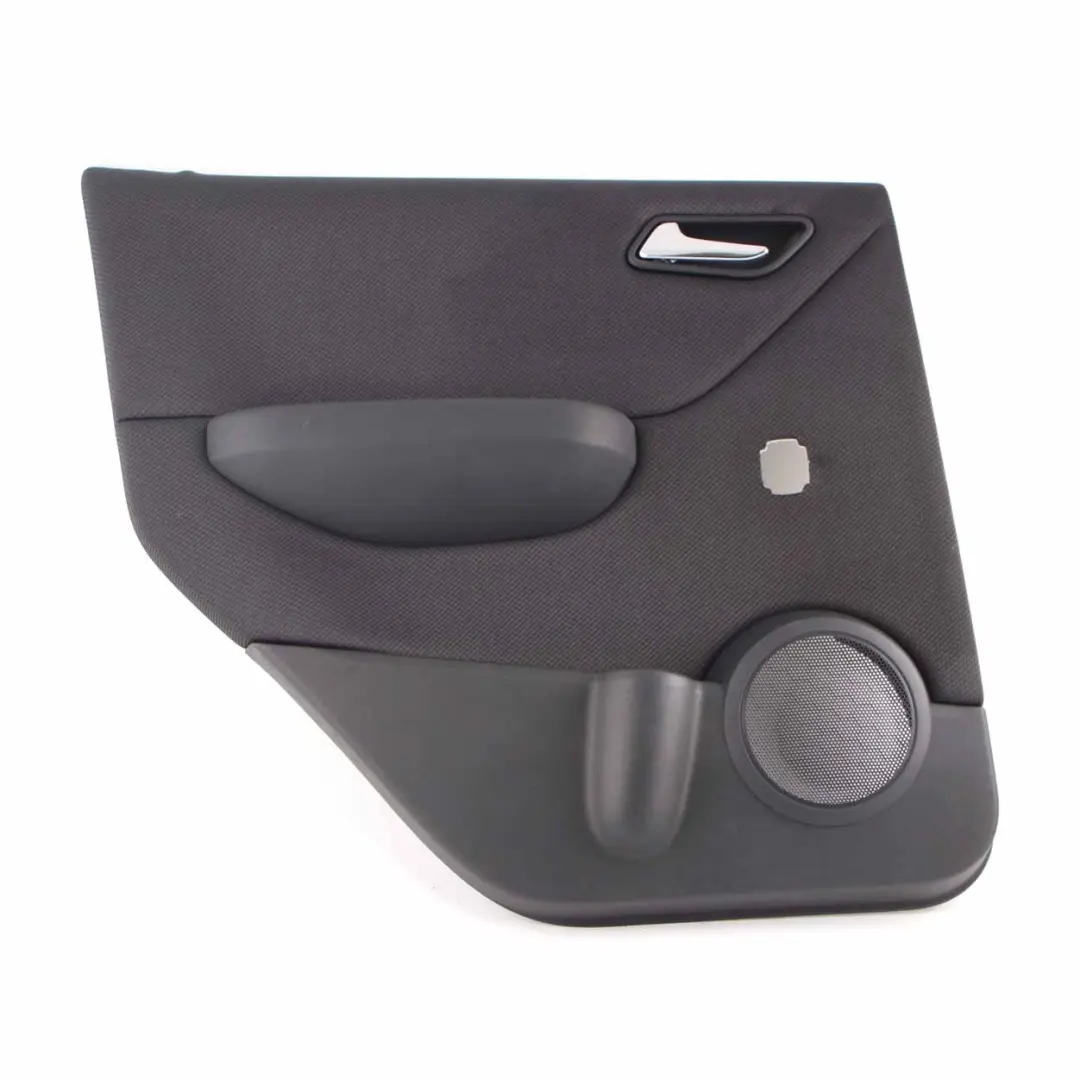 Scheda Porta Posteriore Sinistra Pannello Trim Nero per Mercedes W169 con numero di parte A1697304370 Mercedes W169 Scheda Porta Posteriore Sinistra Pannello Trim Nero - SKU A1697304370-1 - Numero di parte A1697304370