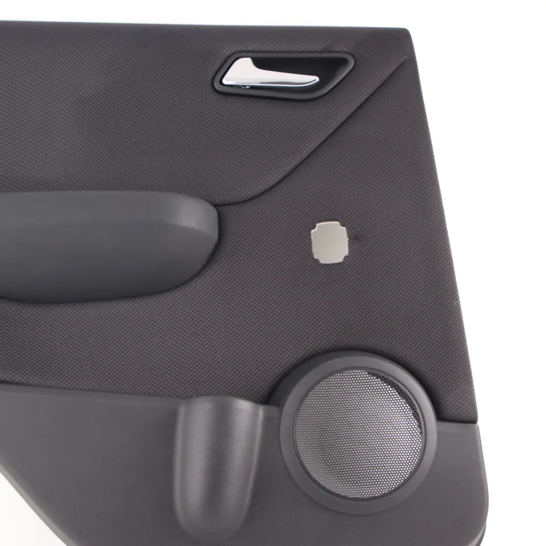 Mercedes W169 Carte Porte Arrière Gauche Panneau d'habillage Tissu Noir - SKU A1697304370-1 - Numéro de pièce A1697304370