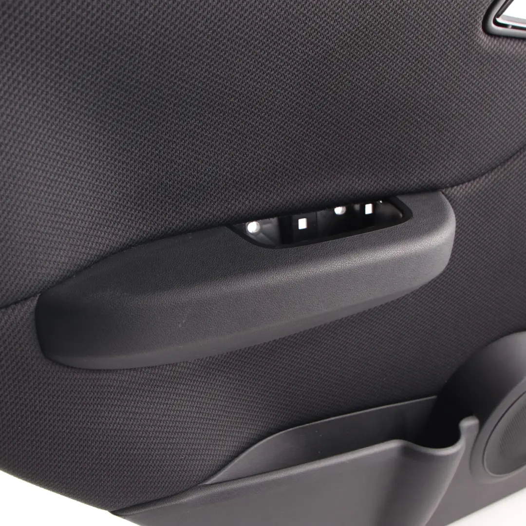 Tür Karte hinten links Trim Panel Stoff schwarz für Mercedes W169 mit Teilenummer A1697304370 Mercedes W169 Tür Karte hinten links Trim Panel Stoff schwarz - SKU A1697304370-1 - Teilenummer A1697304370