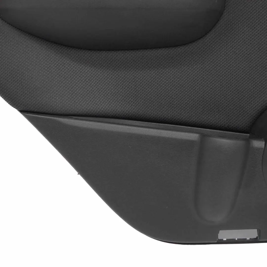 Door Card Rear Left N/S Trim Panel Cloth Black to Mercedes W169 with Part number A1697304370 Mercedes W169 Door Card Rear Left N/S Trim Panel Cloth Black - SKU A1697304370-2 - Part number A1697304370
