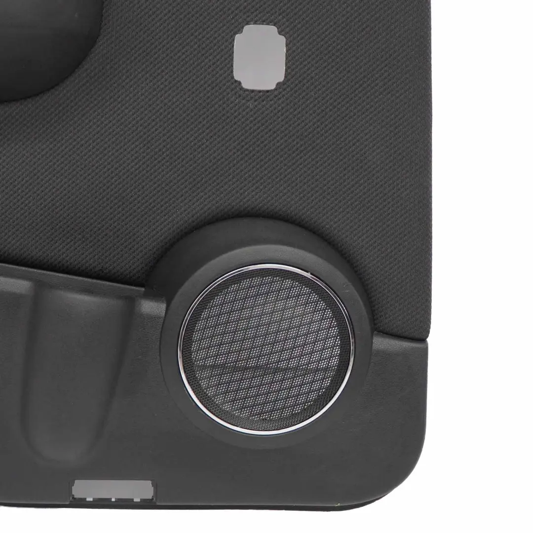 Mercedes W169 Tarjeta Puerta Trasera Izquierda Tela Panel Negro - SKU A1697304370-2 - Número de pieza A1697304370