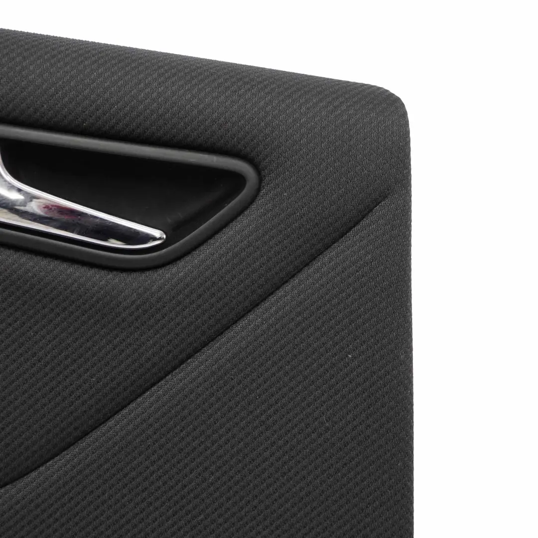 Mercedes W169 Tarjeta Puerta Trasera Izquierda Tela Panel Negro - SKU A1697304370-2 - Número de pieza A1697304370