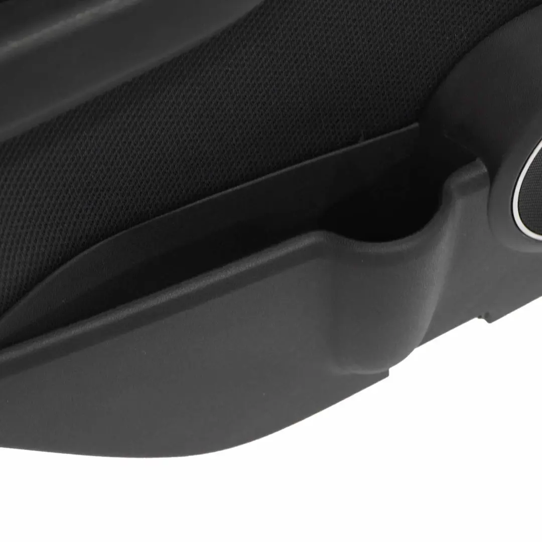Mercedes W169 Tarjeta Puerta Trasera Izquierda Tela Panel Negro - SKU A1697304370-2 - Número de pieza A1697304370