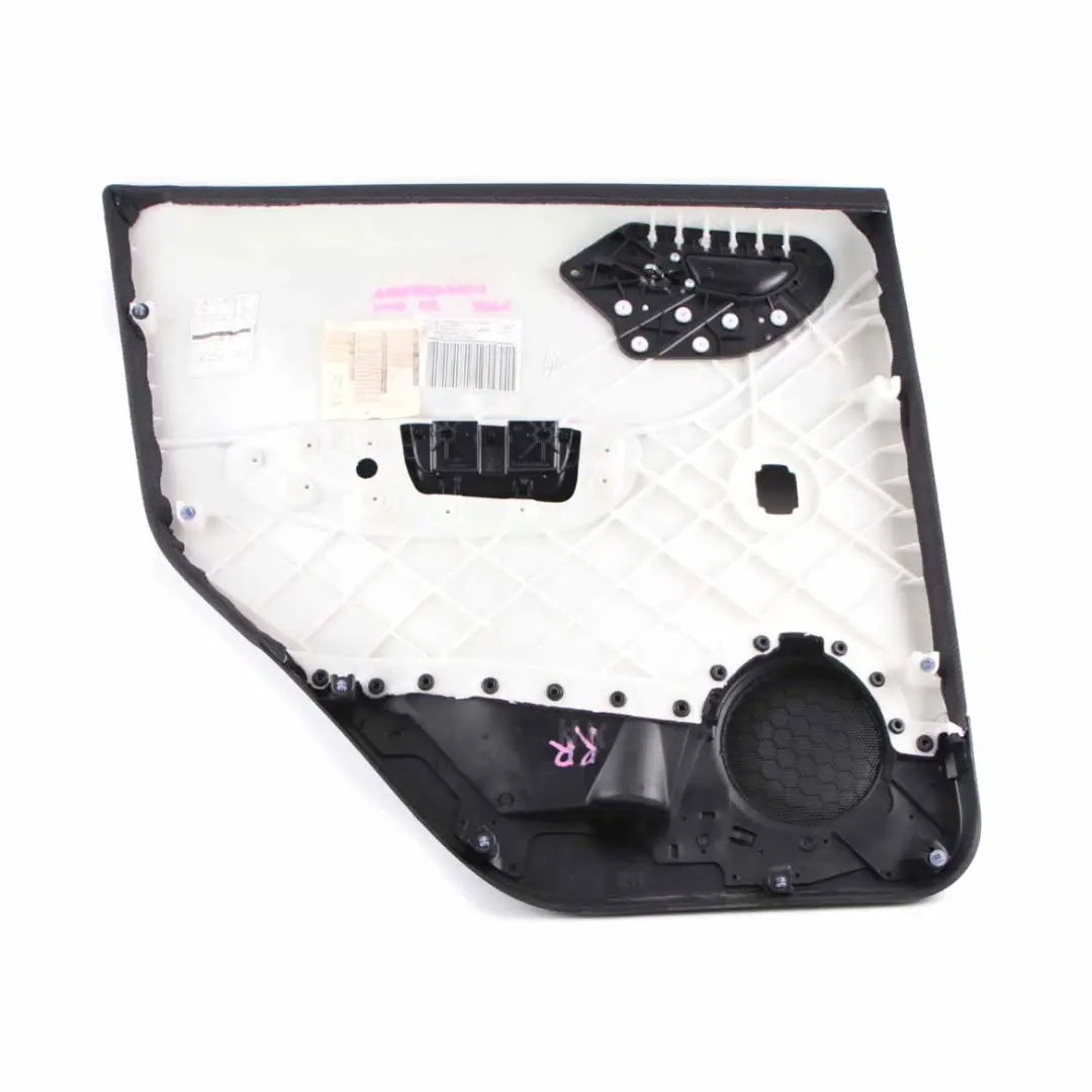 Mercedes W169 Door Card Rear Right O/S Trim Panel Cloth Black - SKU A1697304470-1 - Part number A1697304470