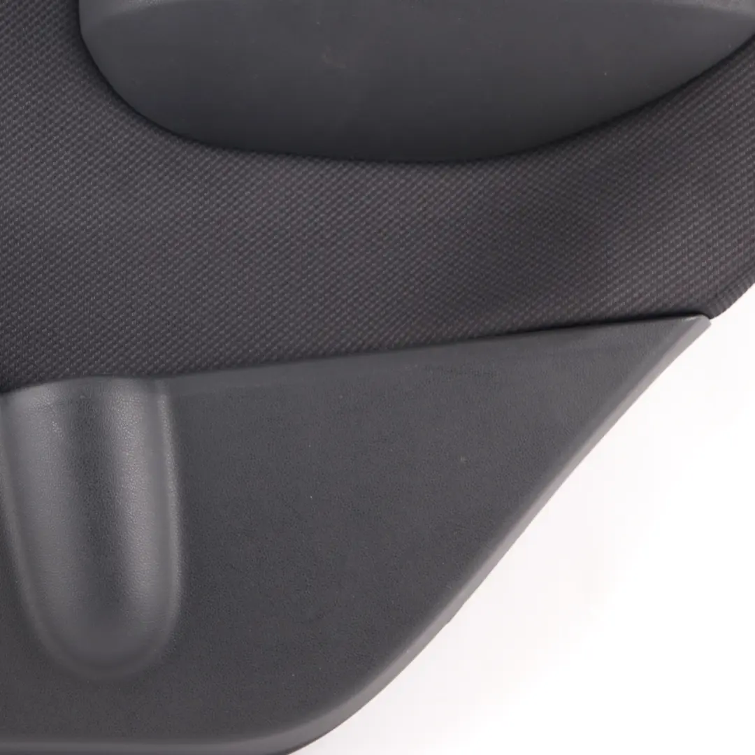 Embellecedor trasero derecho tarjeta puerta tela negra para Mercedes W169 con número de pieza A1697304470 Mercedes W169 Embellecedor trasero derecho tarjeta puerta tela negra - SKU A1697304470-1 - Número de pieza A1697304470
