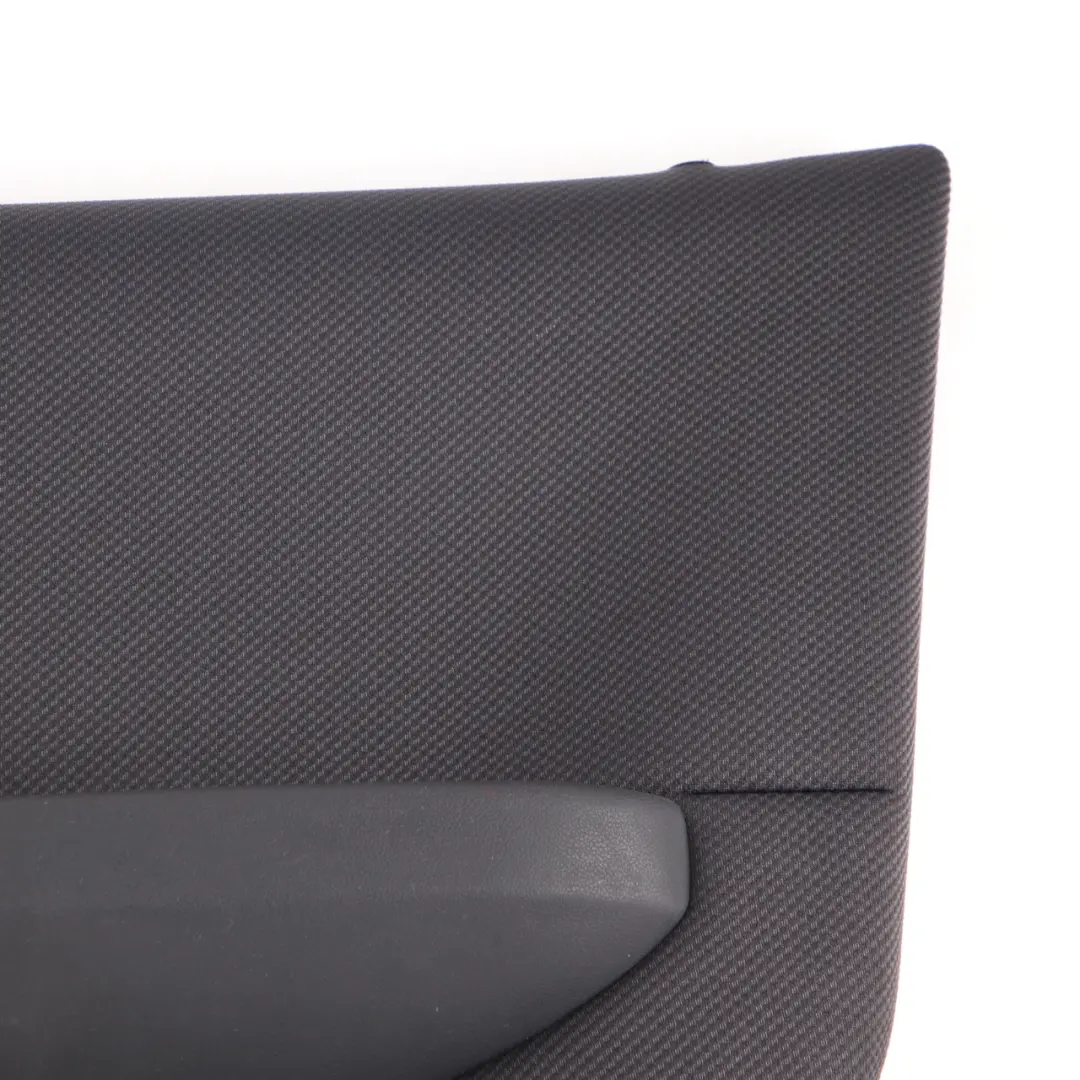 Mercedes W169 Embellecedor trasero derecho tarjeta puerta tela negra - SKU A1697304470-1 - Número de pieza A1697304470