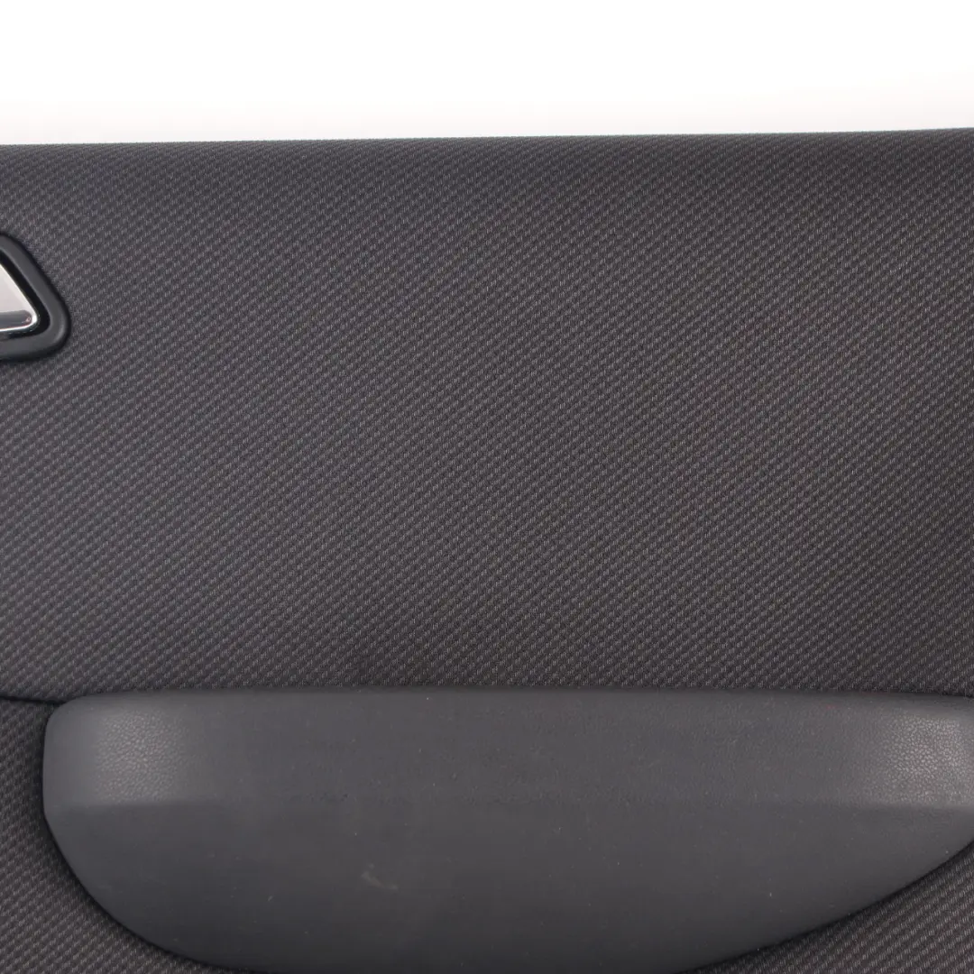 Carte Porte Arrière Droite Panneau garniture tissu noir pour Mercedes W169 à propos du numéro de pièce A1697304470 Mercedes W169 Carte Porte Arrière Droite Panneau garniture tissu noir - SKU A1697304470-1 - Numéro de pièce A1697304470