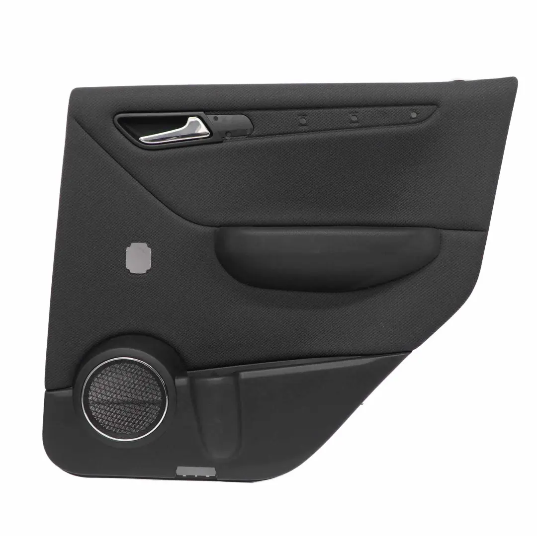 Carte Porte Arrière Droite Panneau garniture tissu noir pour Mercedes W169 à propos du numéro de pièce A1697304470 Mercedes W169 Carte Porte Arrière Droite Panneau garniture tissu noir - SKU A1697304470-2 - Numéro de pièce A1697304470