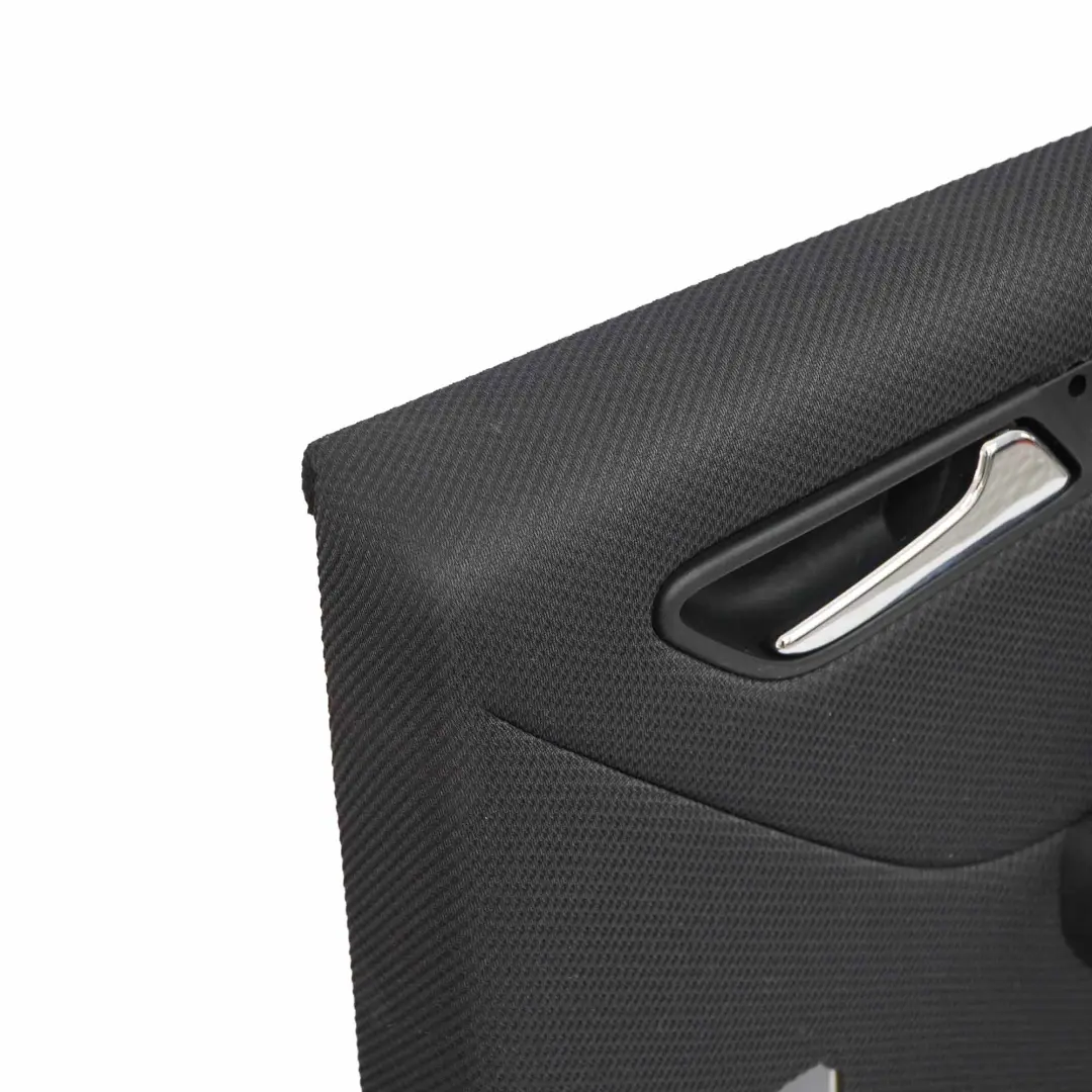 Scheda porta pannello rivestimento posteriore destro Nero per Mercedes W169 con numero di parte A1697304470 Mercedes W169 Scheda porta pannello rivestimento posteriore destro Nero - SKU A1697304470-2 - Numero di parte A1697304470