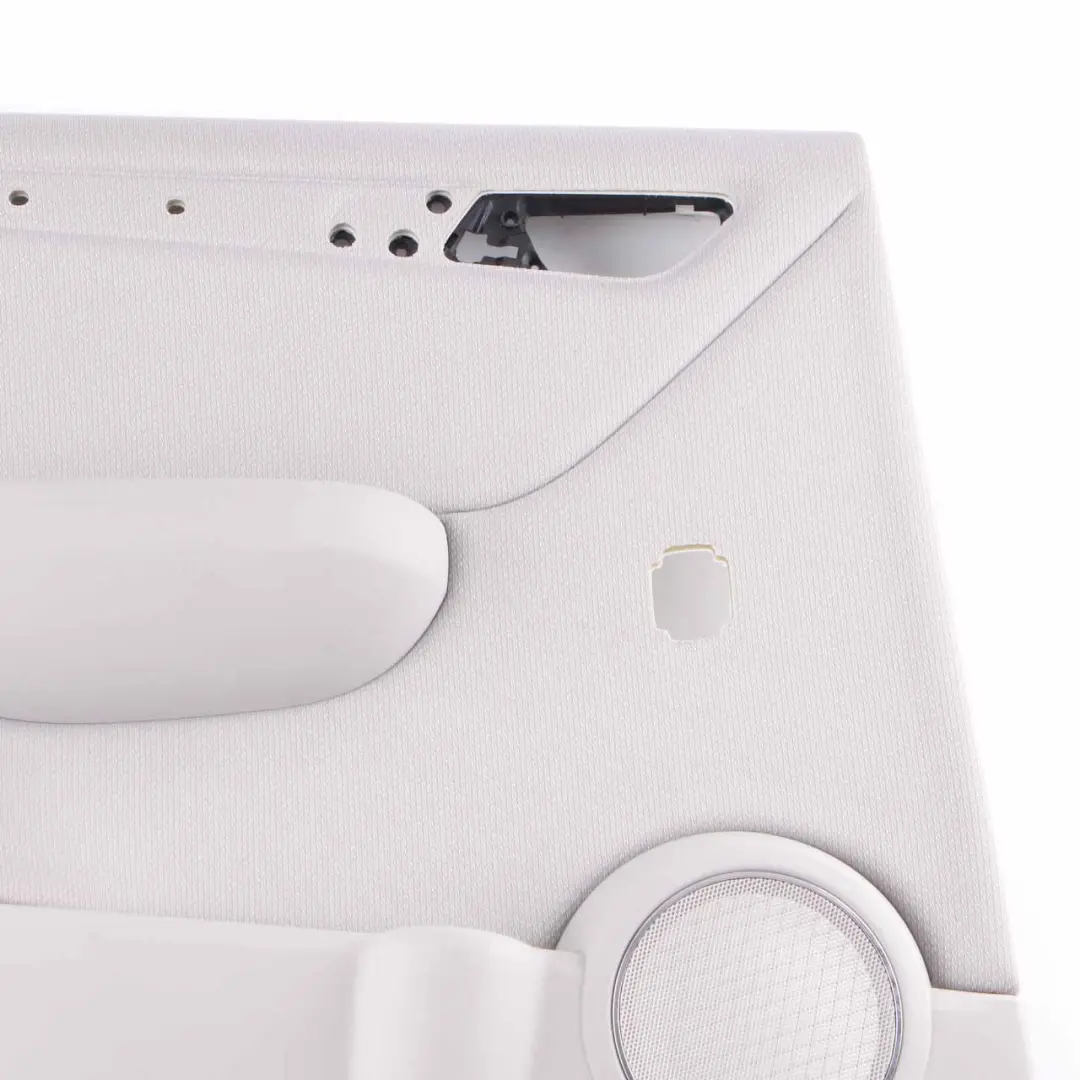 Door Card Rear Left N/S Trim Panel Cover Cloth Grey to Mercedes W169 with Part number A1697304570 Mercedes W169 Door Card Rear Left N/S Trim Panel Cover Cloth Grey - SKU A1697304570-2 - Part number A1697304570