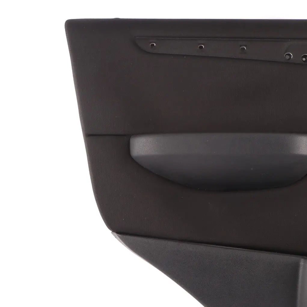 Left N/S Door Card Trim Panel Cloth Black to Mercedes W245 Rear with Part number A1697304970 Mercedes W245 Rear Left N/S Door Card Trim Panel Cloth Black - SKU A1697304970-1 - Part number A1697304970
