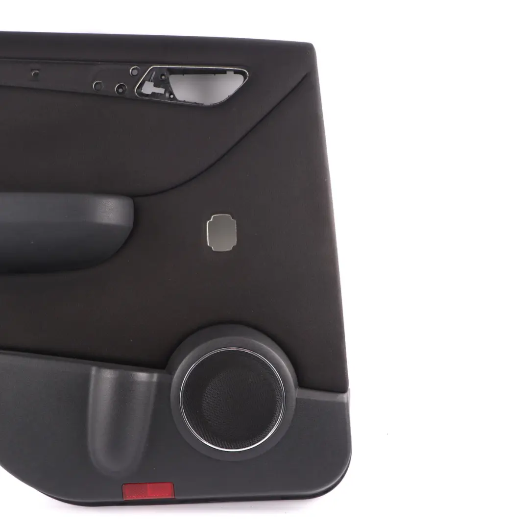 Left N/S Door Card Trim Panel Cloth Black to Mercedes W245 Rear with Part number A1697304970 Mercedes W245 Rear Left N/S Door Card Trim Panel Cloth Black - SKU A1697304970-1 - Part number A1697304970