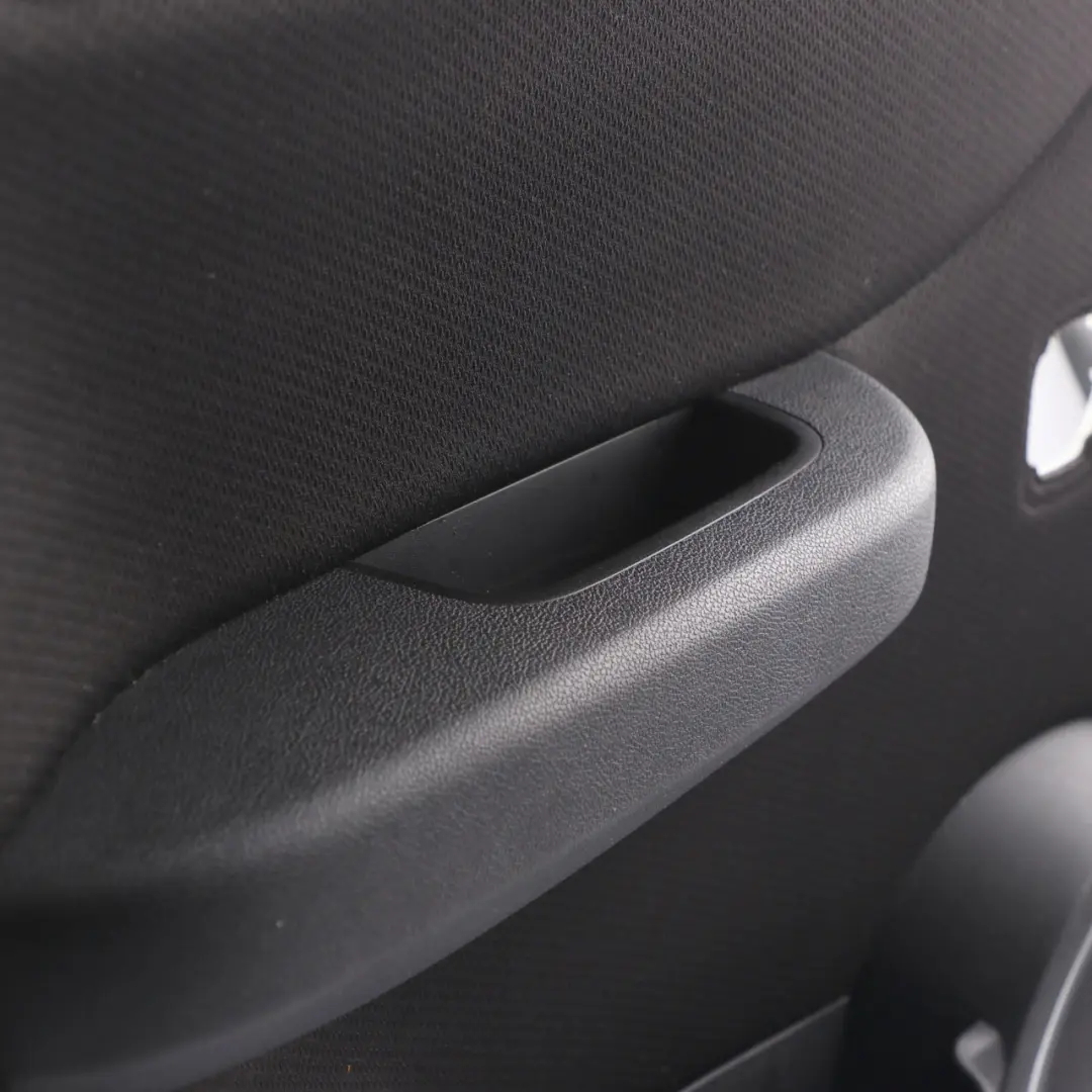 Left N/S Door Card Trim Panel Cloth Black to Mercedes W245 Rear with Part number A1697304970 Mercedes W245 Rear Left N/S Door Card Trim Panel Cloth Black - SKU A1697304970-1 - Part number A1697304970