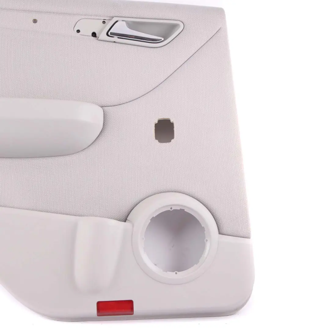 Door Card Rear Left N/S Trim Panel Cover Cloth Alpaca Grey to Mercedes W245 with Part number A1697304970 Mercedes W245 Door Card Rear Left N/S Trim Panel Cover Cloth Alpaca Grey - SKU A1697304970-2 - Part number A1697304970