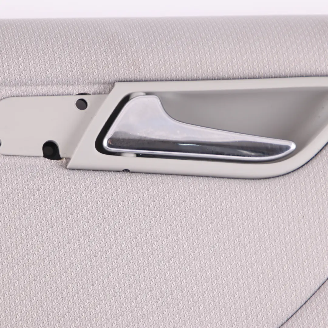 Door Card Rear Left N/S Trim Panel Cover Cloth Alpaca Grey to Mercedes W245 with Part number A1697304970 Mercedes W245 Door Card Rear Left N/S Trim Panel Cover Cloth Alpaca Grey - SKU A1697304970-2 - Part number A1697304970