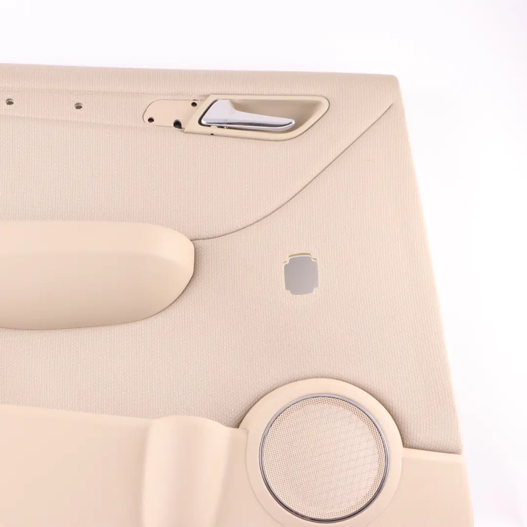 Door Card Rear Left N/S Trim Panel Cover Cloth Beige to Mercedes W245 with Part number A1697304970 Mercedes W245 Door Card Rear Left N/S Trim Panel Cover Cloth Beige - SKU A1697304970-3 - Part number A1697304970