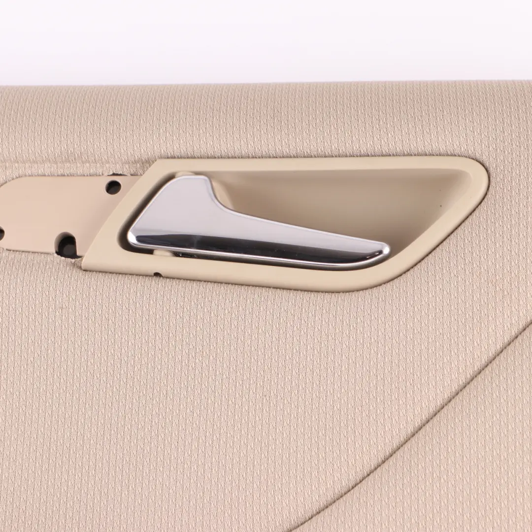 Door Card Rear Left N/S Trim Panel Cover Cloth Beige to Mercedes W245 with Part number A1697304970 Mercedes W245 Door Card Rear Left N/S Trim Panel Cover Cloth Beige - SKU A1697304970-3 - Part number A1697304970