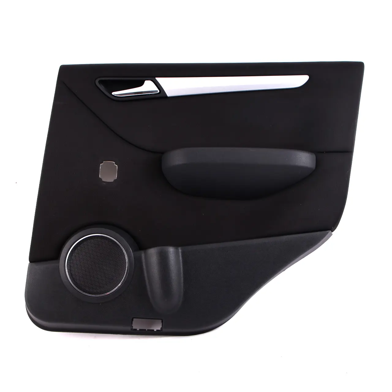 £Mercedes W245 Door Card Rear Right O/S Trim Panel Cloth Fabric Black