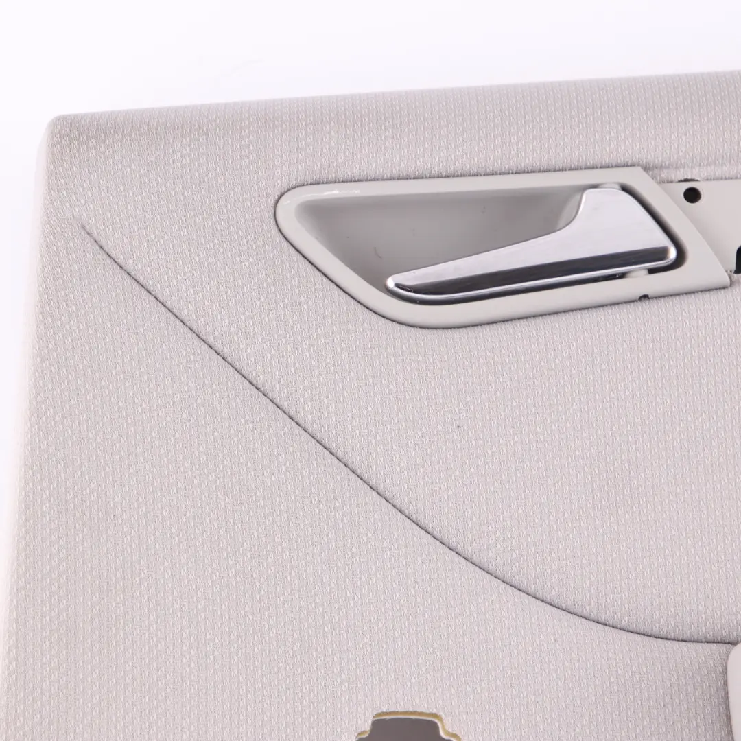 Mercedes W245 Panneau de Porte Arrière Droit Tissu Alpaca Gris - SKU A1697305070 - Numéro de pièce A1697305070