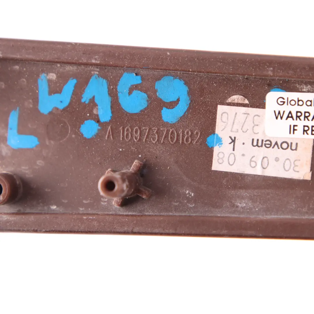 Mercedes W169 W245 Tapa de puerta Interior Cubierta Trasera Izquierda Madera - SKU A1697370182 - Número de pieza A1697370182