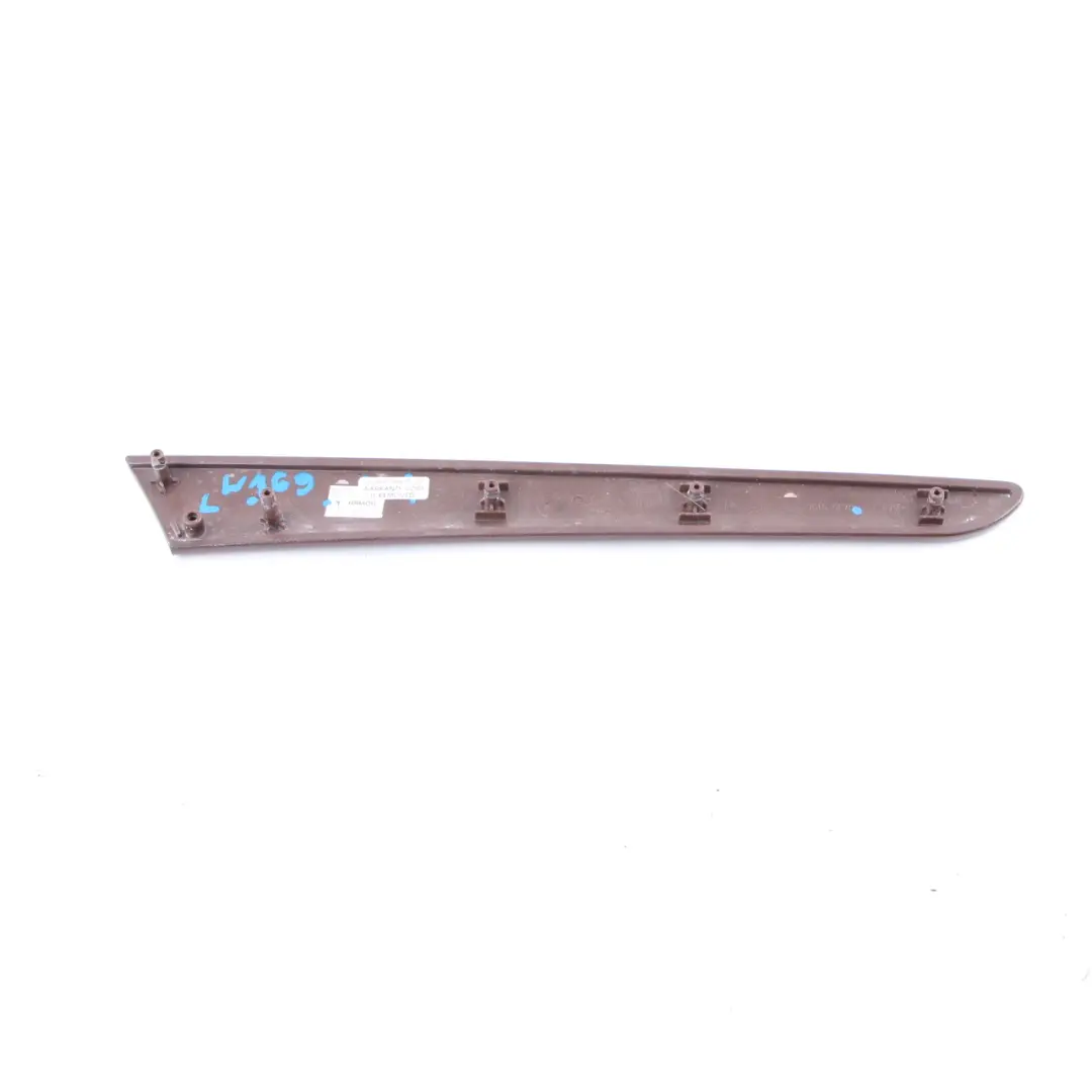 Mercedes W169 W245 Striscia porta Rivestimento interno posteriore sinistro Legno - SKU A1697370182 - Numero di parte A1697370182
