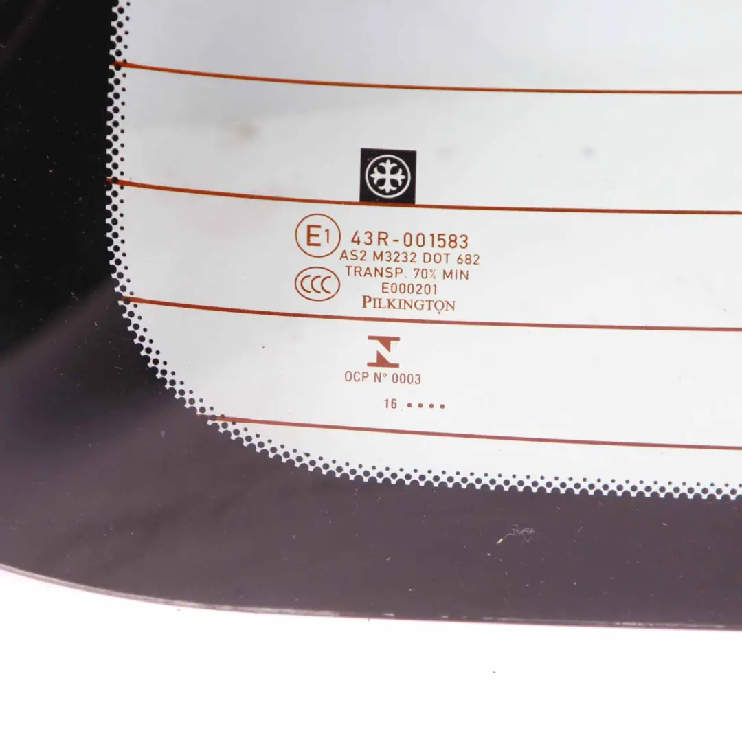 Szyba Tylna Bagażnika AS2 Zielona do Mercedes W245 o numerze A1697400100 Mercedes W245 Szyba Tylna Bagażnika AS2 Zielona - SKU A1697400100-1 - Numer Części A1697400100