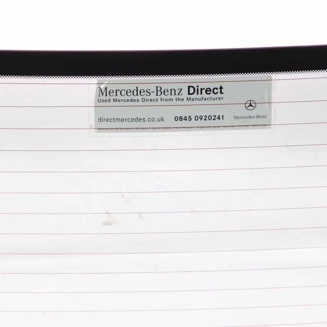 Window Glass Rear Boot Trunk Tailgate Window Glazing AS2 Green to Mercedes W245 with Part number A1697400100 Mercedes W245 Window Glass Rear Boot Trunk Tailgate Window Glazing AS2 Green - SKU A1697400100 - Part number A1697400100