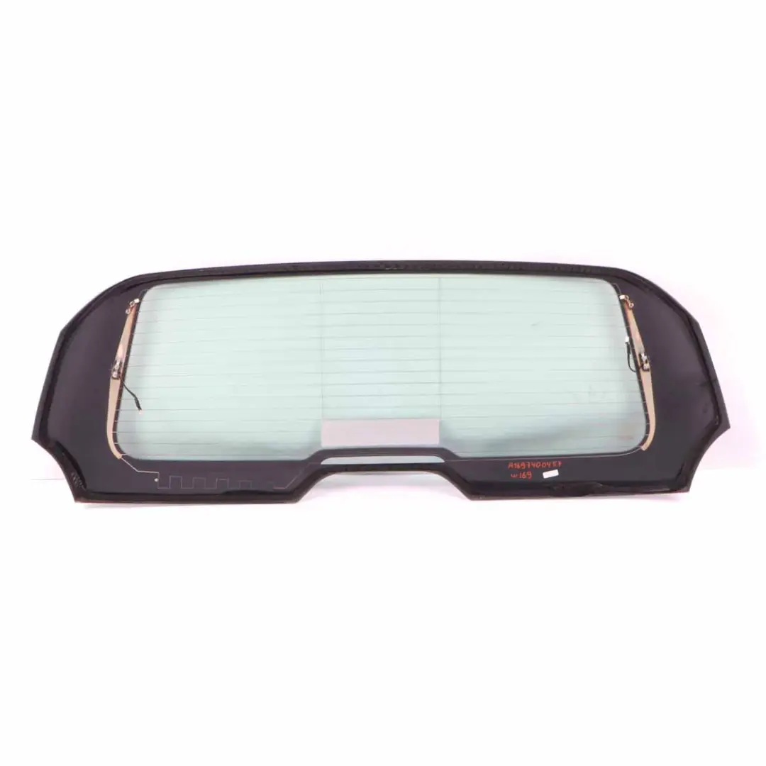 Mercedes W169 Window Glass Rear Boot Trunk Tailgate Window Glazing AS2 Green - SKU A1697400457 - Part number A1697401057