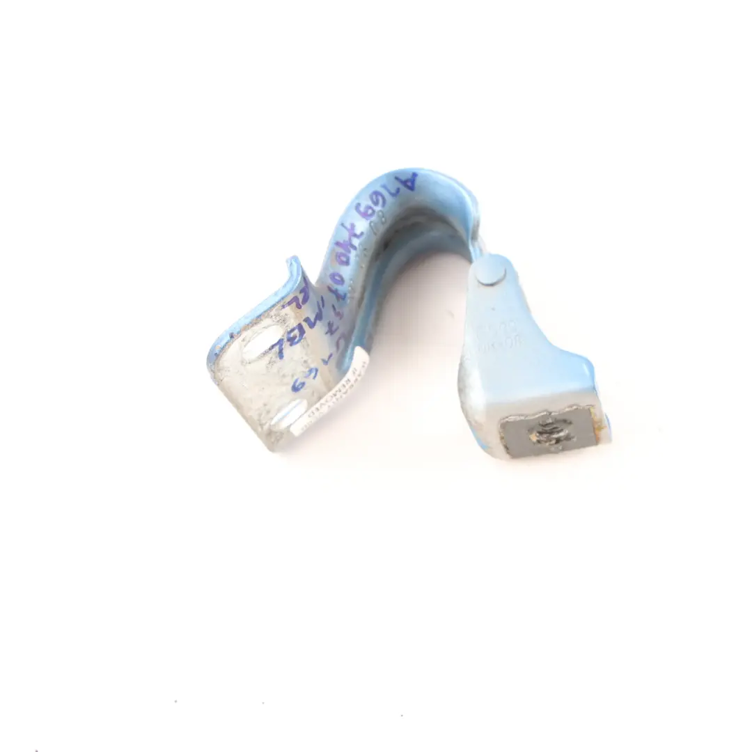 Trunk Tailgate Hinge Rear Left N/S Mistral Blue - 955 to Mercedes W169 with Part number A1697400737 Mercedes W169 Trunk Tailgate Hinge Rear Left N/S Mistral Blue - 955 - SKU A1697400737-MBL - Part number A1697400737