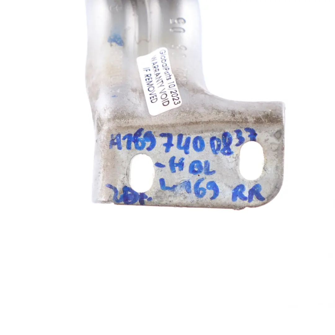 Kofferraum Heckklappenscharnier Hinten Rechts Horizon Blau-391 für Mercedes W169 mit Teilenummer A1697400837 Mercedes W169 Kofferraum Heckklappenscharnier Hinten Rechts Horizon Blau-391 - SKU A1697400837-HBL - Teilenummer A1697400837