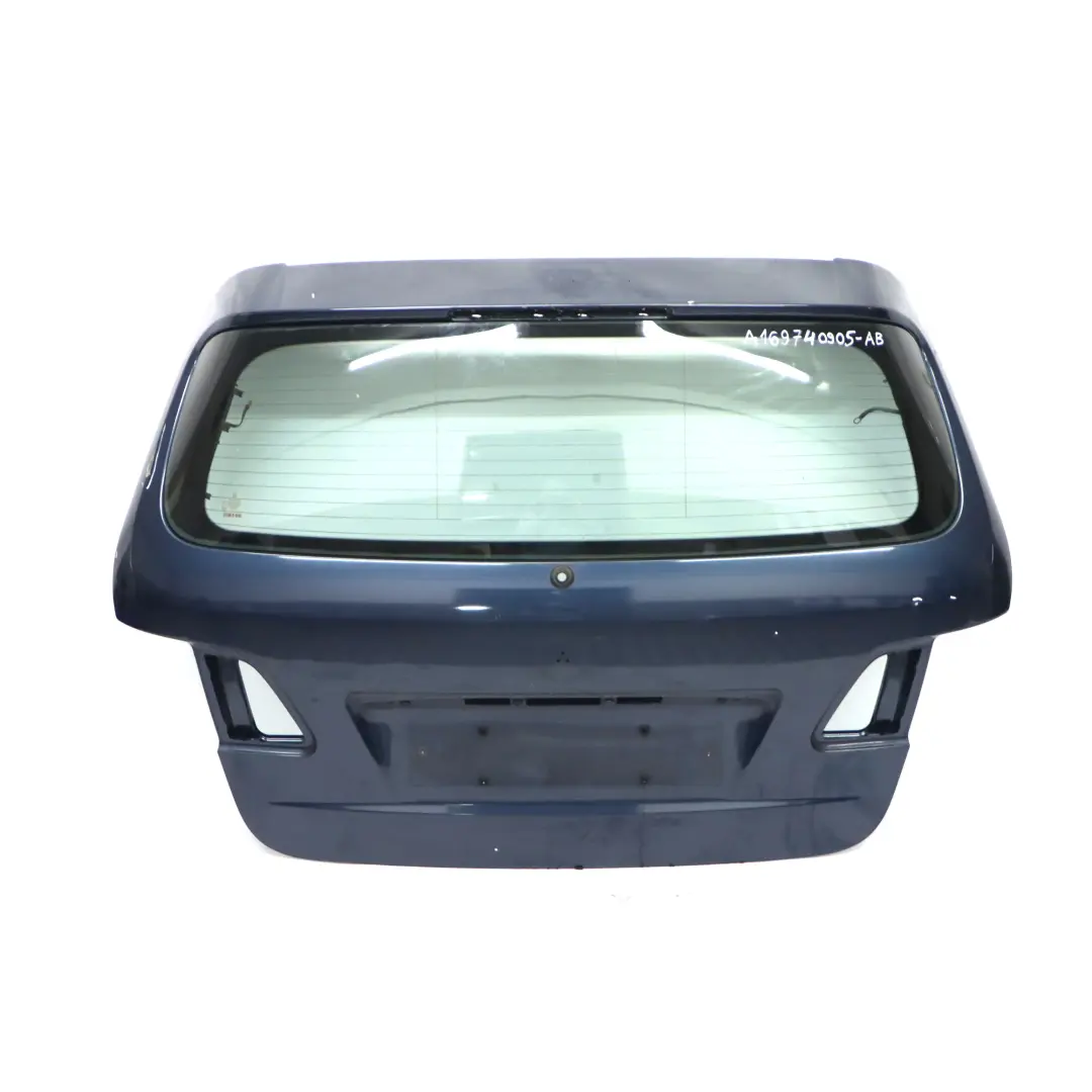 Boot Trunk Lid Tailgate Atoll Blau Blue Metallic - 375 to Mercedes W245 with Part number A1697400905 Mercedes W245 Boot Trunk Lid Tailgate Atoll Blau Blue Metallic - 375 - SKU A1697400905-AB - Part number A1697400905