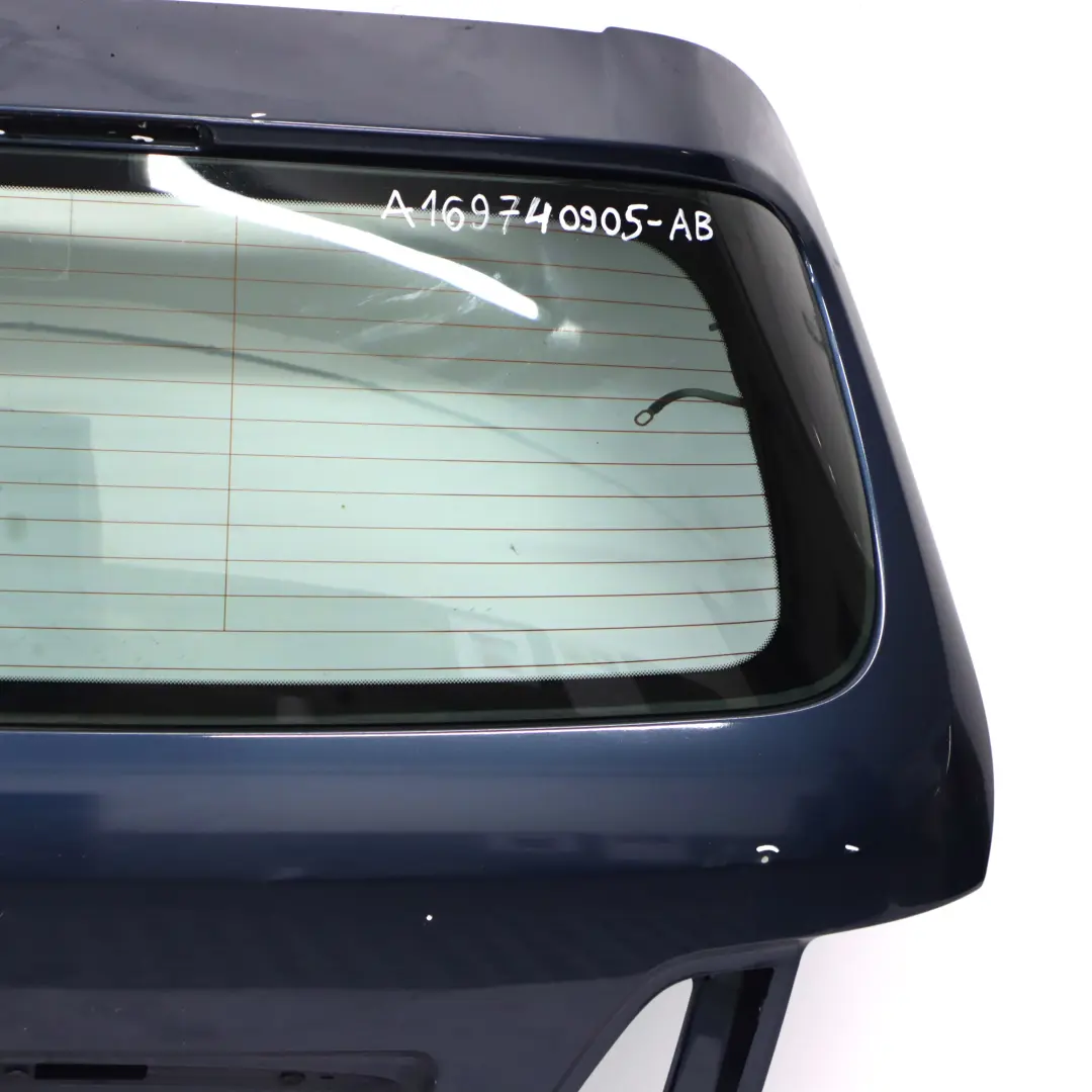 Boot Trunk Lid Tailgate Atoll Blau Blue Metallic - 375 to Mercedes W245 with Part number A1697400905 Mercedes W245 Boot Trunk Lid Tailgate Atoll Blau Blue Metallic - 375 - SKU A1697400905-AB - Part number A1697400905