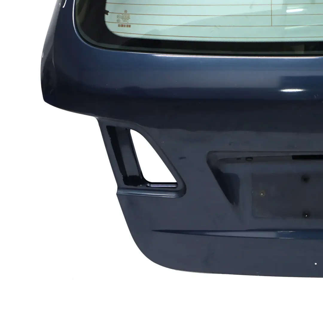 Boot Trunk Lid Tailgate Atoll Blau Blue Metallic - 375 to Mercedes W245 with Part number A1697400905 Mercedes W245 Boot Trunk Lid Tailgate Atoll Blau Blue Metallic - 375 - SKU A1697400905-AB - Part number A1697400905