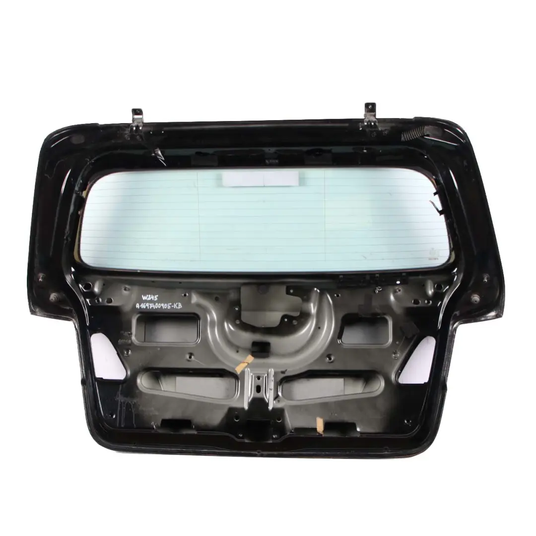 Boot Trunk Lid Tailgate Kosmos Black Metallic - 191 to Mercedes W245 with Part number A1697400905 Mercedes W245 Boot Trunk Lid Tailgate Kosmos Black Metallic - 191 - SKU A1697400905-KB - Part number A1697400905
