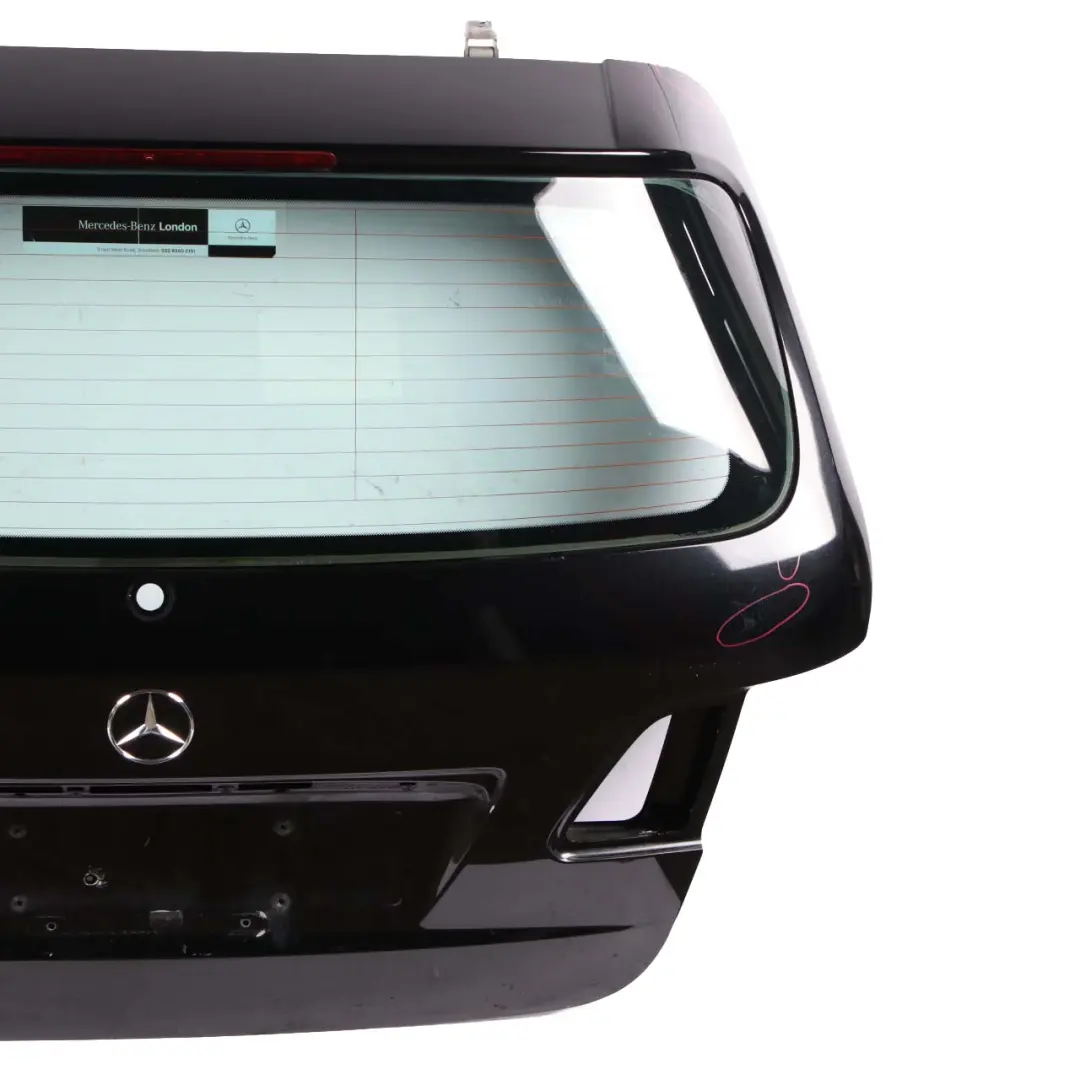 Boot Trunk Lid Tailgate Kosmos Black Metallic - 191 to Mercedes W245 with Part number A1697400905 Mercedes W245 Boot Trunk Lid Tailgate Kosmos Black Metallic - 191 - SKU A1697400905-KB - Part number A1697400905