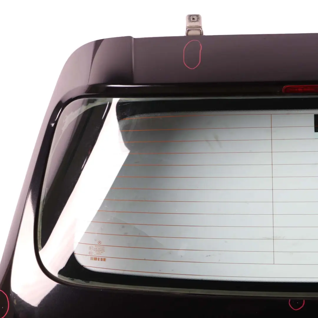 Boot Trunk Lid Tailgate Kosmos Black Metallic - 191 to Mercedes W245 with Part number A1697400905 Mercedes W245 Boot Trunk Lid Tailgate Kosmos Black Metallic - 191 - SKU A1697400905-KB - Part number A1697400905