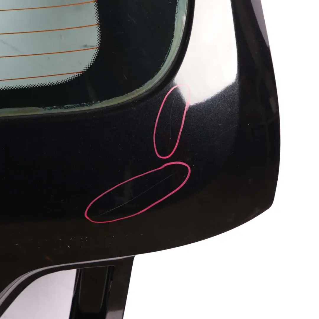 Boot Trunk Lid Tailgate Kosmos Black Metallic - 191 to Mercedes W245 with Part number A1697400905 Mercedes W245 Boot Trunk Lid Tailgate Kosmos Black Metallic - 191 - SKU A1697400905-KB - Part number A1697400905