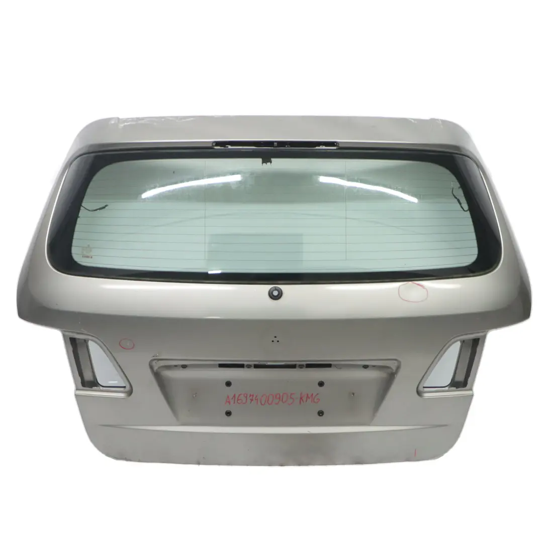 Boot Trunk Lid Tailgate Panel Kometgrau Comet Grey Metallic - 748 to Mercedes W245 with Part number A1697400905 Mercedes W245 Boot Trunk Lid Tailgate Panel Kometgrau Comet Grey Metallic - 748 - SKU A1697400905-KMG - Part number A1697400905