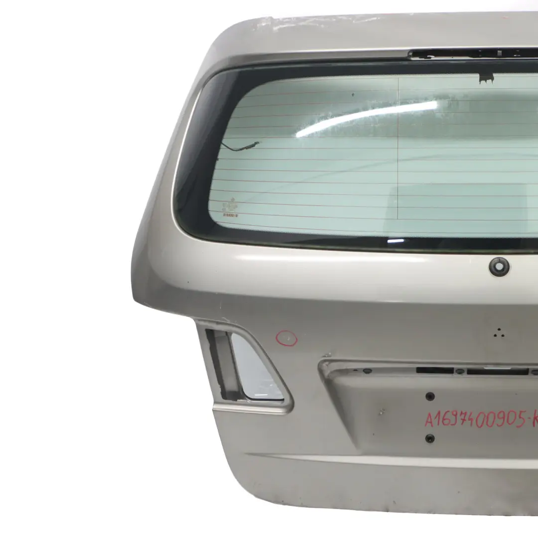 Mercedes W245 Boot Trunk Lid Tailgate Panel Kometgrau Comet Grey Metallic - 748 - SKU A1697400905-KMG - Part number A1697400905