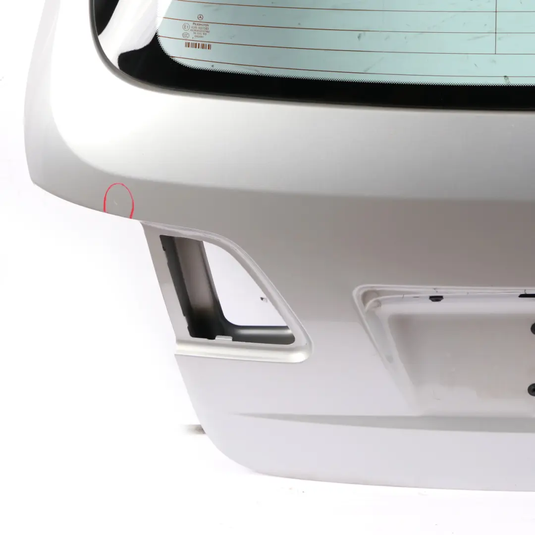 Mercedes W245 Boot Trunk Lid Tailgate Panel Polar Silver Metallic - 761 - SKU A1697400905-PLS - Part number A1697400905