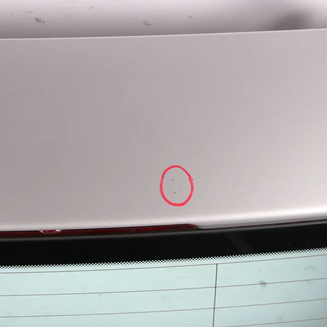 Boot Trunk Lid Tailgate Panel Polar Silver Metallic - 761 to Mercedes W245 with Part number A1697400905 Mercedes W245 Boot Trunk Lid Tailgate Panel Polar Silver Metallic - 761 - SKU A1697400905-PLS - Part number A1697400905