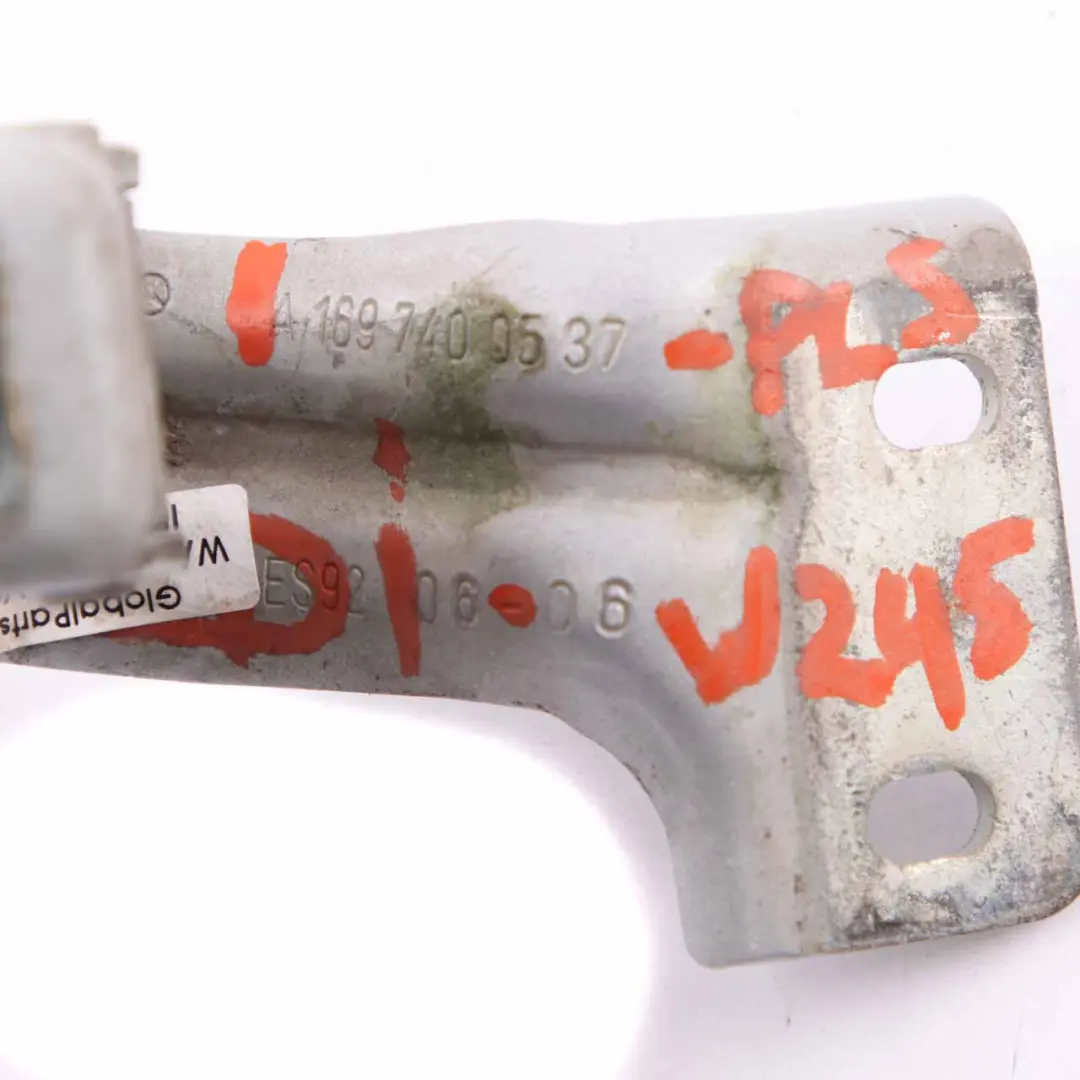 Mercedes W245 Rear Trunk Hinge Left N/S Polar Silver Metallic 761 A1697400537 - SKU A1697400937-PLS - Part number A1697400937