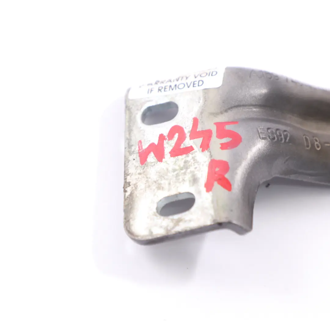 Bisagra Tapa Maletero Trasero Derecho Gris para Mercedes W245 con número de pieza A1697401037 Mercedes W245 Bisagra Tapa Maletero Trasero Derecho Gris - SKU A1697401037 - Número de pieza A1697401037