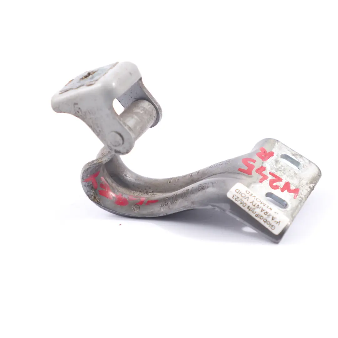 Bisagra Tapa Maletero Trasero Derecho Gris para Mercedes W245 con número de pieza A1697401037 Mercedes W245 Bisagra Tapa Maletero Trasero Derecho Gris - SKU A1697401037 - Número de pieza A1697401037