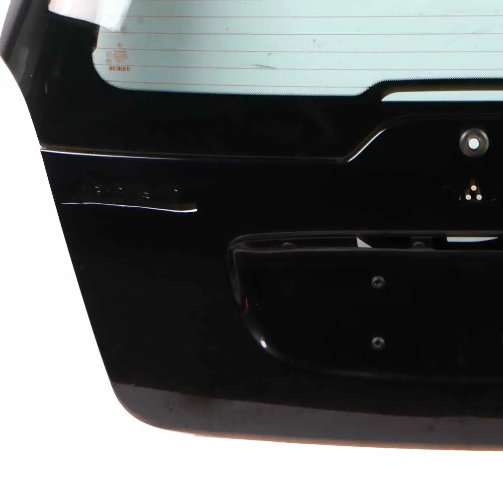 Boot Trunk Lid Tailgate Kosmos Black Metallic - 191 to Mercedes W169 with Part number A1697401105 Mercedes W169 Boot Trunk Lid Tailgate Kosmos Black Metallic - 191 - SKU A1697401105-KB - Part number A1697401105