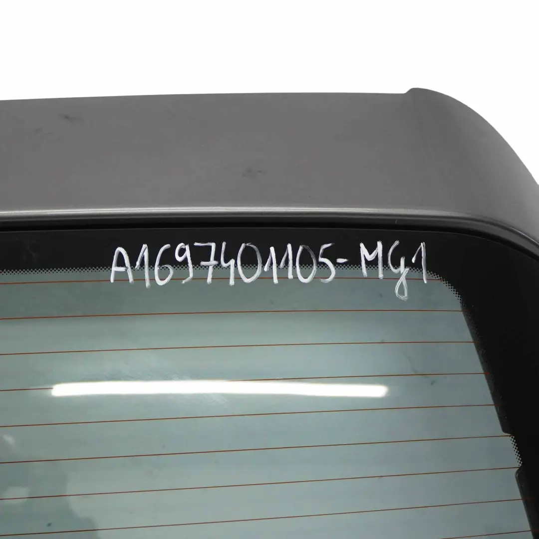Boot Trunk Lid Tailgate Mountain Grey Metallic - 787 to Mercedes W169 with Part number A1697401105 Mercedes W169 Boot Trunk Lid Tailgate Mountain Grey Metallic - 787 - SKU A1697401105-MG1 - Part number A1697401105