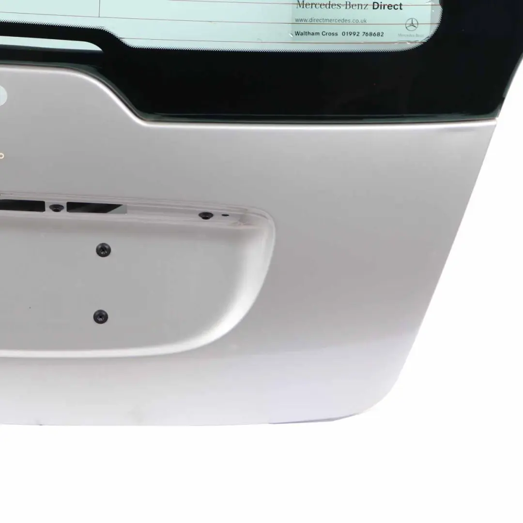 Boot Trunk Lid Tailgate Polar Silver Metallic - 761 to Mercedes W169 with Part number A1697401105 Mercedes W169 Boot Trunk Lid Tailgate Polar Silver Metallic - 761 - SKU A1697401105-PLS1 - Part number A1697401105