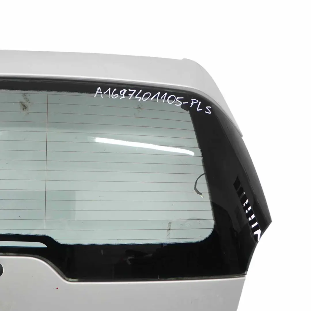Mercedes-Benz A-Class W169 Boot Trunk Lid Tailgate Polar Silver Metallic - 761 to with Part number A1697401105 Mercedes-Benz A-Class W169 Boot Trunk Lid Tailgate Polar Silver Metallic - 761 - SKU A1697401105-PLS - Part number A1697401105