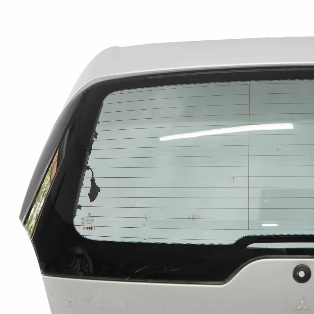 Mercedes-Benz A-Class W169 Boot Trunk Lid Tailgate Polar Silver Metallic - 761 to with Part number A1697401105 Mercedes-Benz A-Class W169 Boot Trunk Lid Tailgate Polar Silver Metallic - 761 - SKU A1697401105-PLS - Part number A1697401105